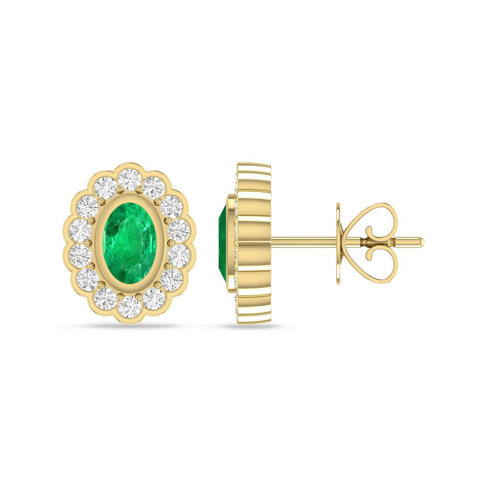 Yellow Gold - Emerald